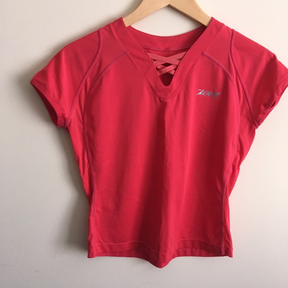 Zoot | Magenta Red Exercise Shirt Small